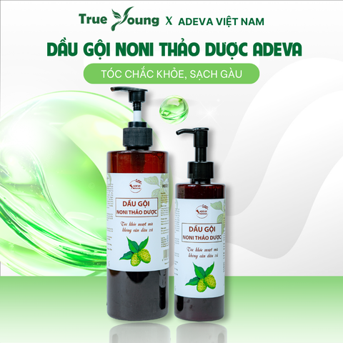 Dầu Gội Hỗ Trợ Bết Dầu, Gàu Nấm ADEVA, Chiết Xuất Trái Nhàu Và Dược Liệu Thiên Nhiên