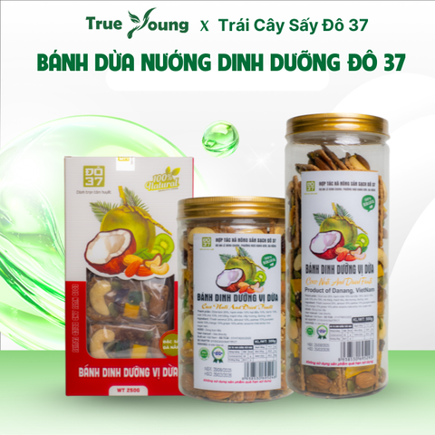 Bánh Dừa Nướng Dinh Dưỡng Đô 37 Ít Ngọt Thơm Ngon Bổ Dưỡng