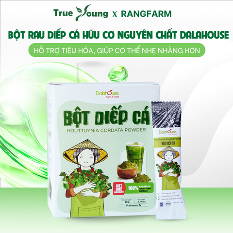 Bột rau diếp cá hữu cơ nguyên chất Dalahouse