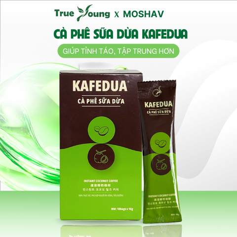 Cà phê sữa dừa Kafedua hòa tan thơm béo chuẩn vị quán