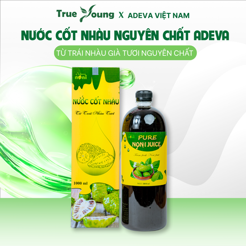 (SIÊU SALE CHUYỂN MÔ HÌNH) NƯỚC CỐT NHÀU CÓ ĐƯỜNG ADEVA NONI (DATE 29/11/2027)