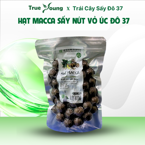 Hạt Macca Sấy Nứt Vỏ Úc FarMacs Đô 37 Hạt Tự Nhiên 100% Giàu Dinh Dưỡng