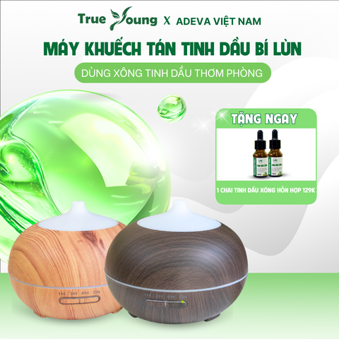 Mày Khuếch Tán Tinh Dầu Bí Lùn 550ml Tặng Ngay 1 Tinh Dầu Xông Hỗn Hợp 129k