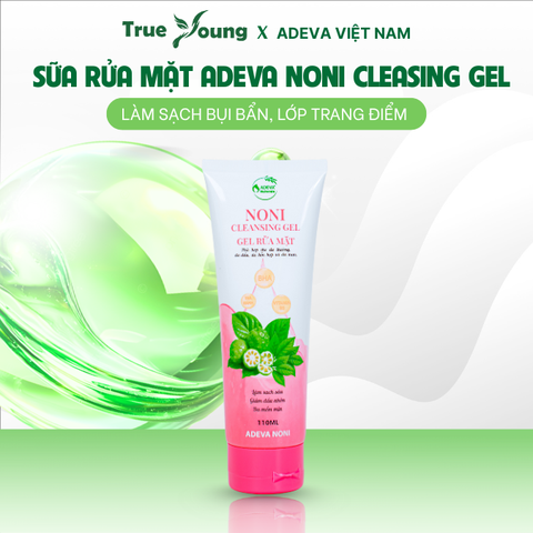 Sữa Rửa Mặt Noni BHA Tốt Cho Da Mụn ADEVA NONI Skincare Làm Sạch Bụi Bẩn, Lớp Trang Điểm