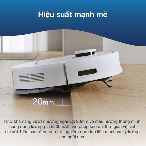 Robot hút bụi lau nhà Ecovacs N30 PRO OMNI