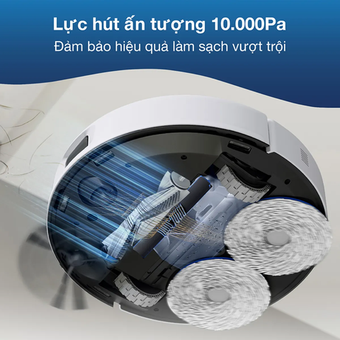 Robot hút bụi lau nhà Ecovacs N30 PRO OMNI