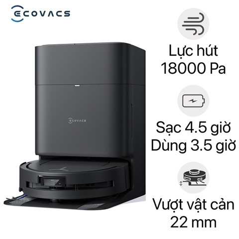 Robot hút bụi lau nhà Ecovacs Deebot T80 Omni
