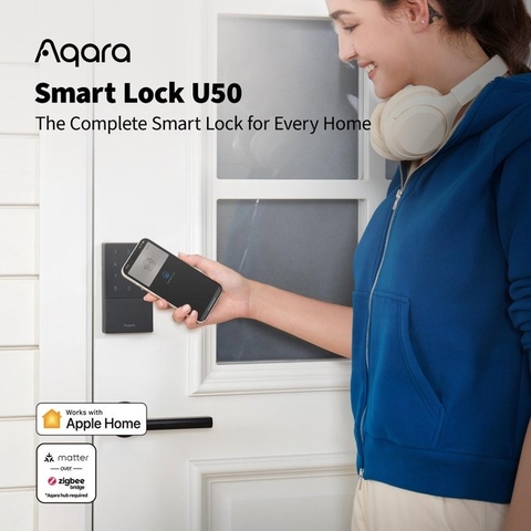Khóa thông minh Aqara U50 Black DL-D05D