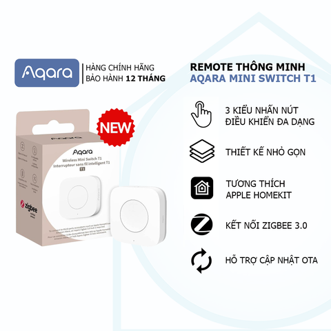 Nút nhấn không dây Aqara Wireless Mini Switch