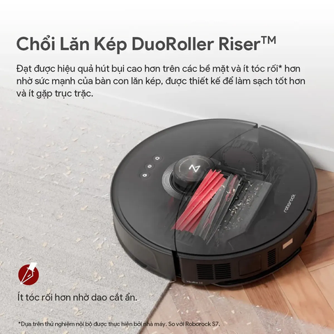 Robot hút bụi lau nhà tự động làm sạch Roborock S8 Max Ultra