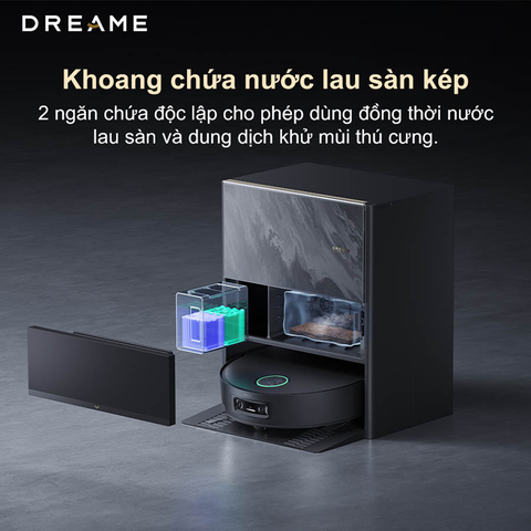 Robot hút bụi lau sàn Dreame Aqua 10 Pro Track