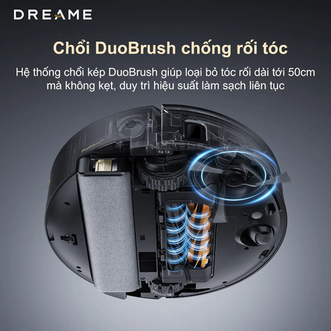 Robot hút bụi lau sàn Dreame Aqua 10 Pro Track