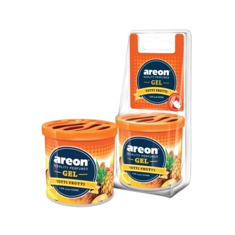 Sáp Gel Areon Gel Can Tutti Frutti (Hương Hoa Quả Tổng Hợp) khử mùi, thơm mát