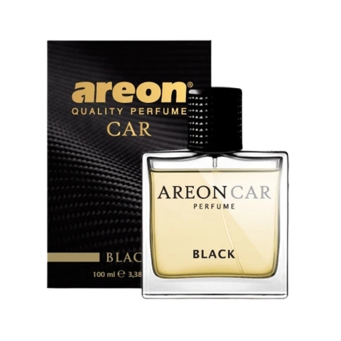 Nước hoa ô tô Areon Car Black Perfume 100ml – Hương Black nam tính, mạnh mẽ