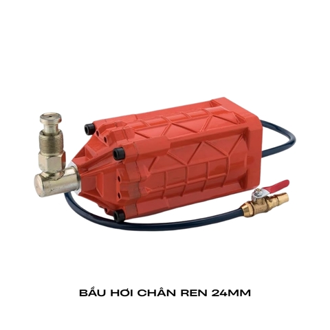 Bầu hơi chế kích tay chân ren 24mm