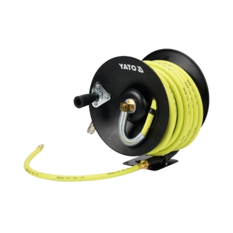 Cuộn dây hơi Hybrid kiểu rulo Yato YT-24241 (9.5mm × 15m, 2.0MPa) – Ba Lan