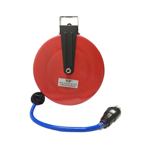 Dây hơi tự rút vỏ sắt Top HR-702A (8x12mm, 9 mét)