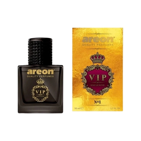 Nước hoa ô tô Areon Car No1 VIP Perfume 50ml – Hương sang trọng, ấm áp