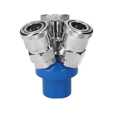 Bộ chia khí 3 chạc OEM bằng hợp kim dùng cho khí nén
