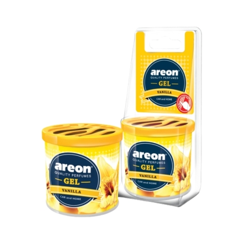 Sáp Gel Areon Gel Can Vanilla (Hương Vanilla) khử mùi, thơm ngọt