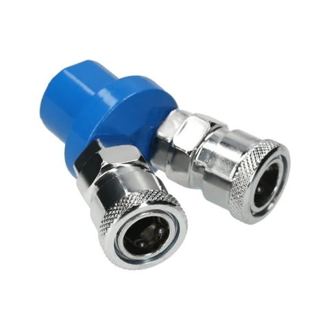 Bộ chia khí 2 chạc OEM bằng hợp kim dùng cho khí nén