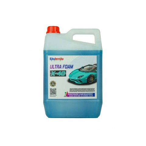 Dung dịch rửa xe không chạm Ekokemika Ultra Foam X-40 – 5 lít