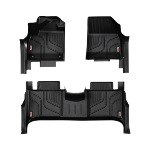 Thảm lót sàn ô tô Ford Territory 2023-2024 tràn viền bậc cửa Huvi - Tặng lót rối