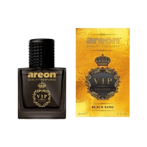 Nước hoa ô tô Areon Car Black King VIP Perfume 50ml – Hương thơm thanh mát, tinh tế