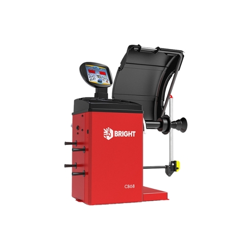 Máy cân bằng lốp Bright CB68B – Tự động, mâm 10–28