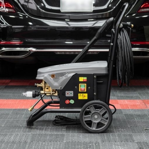 Máy rửa xe Lutian LT-593A cao áp chuyên dụng hình ảnh thực tế - Thiết Bị Nam Cường