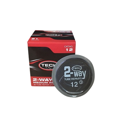 Miếng vá săm tròn Tech TP-12 – Đường kính 60 mm, hộp 30 miếng