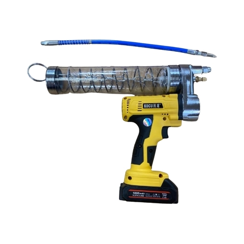 Súng Bơm Mỡ Dùng Pin Kocu D614 21V Áp Lực 12000PSI 600cc