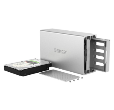 Hộp ổ cứng ORICO 3.5 inch 2 khe cắm SATA 3 USB 3.0 Type B - WS200RU3