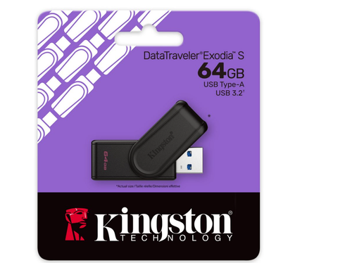 USB Kingston DataTraveler Exodia S 64GB