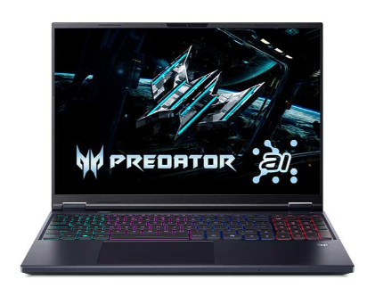 Laptop Acer Gaming Predator Helios Neo 16 AI PHN16-73-98S4 NH.QVQSV.002 (Core Ultra 9 275HX | RTX 5060 | 16 2K+ 240Hz 100% DCI-P3 | Win 11 | Đen)