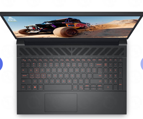Laptop Dell Gaming G15 5530 i7HX161W11GR4060 (Intel Core i7-13650HX | 16GB | 1TB | RTX 4060 8GB | 15.6 inch FHD | Win 11 | Office | Xám Đen)