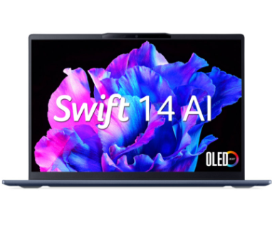 Laptop ACER Swift AI SF14-51-53P9 NX.J2KSV.002 (Intel Core Ultra 5 226V | Intel Arc Graphics 130V | 14 inch 3K OLED | 16GB | 1TB | Win 11 | Xanh)