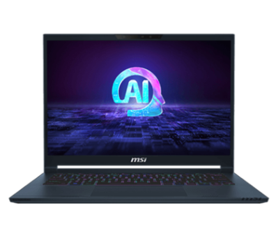 Laptop MSI Stealth 14 AI Studio A1VFG-085VN (Intel Core Ultra 7 155H | RTX 4060 8GB | 14 inch 2.8K OLED | 32GB | 1TB | Win 11 | Đen)