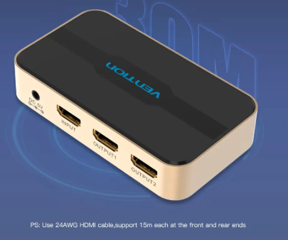 Bộ chia HDMI 1 ra 2 Vention ACBG0