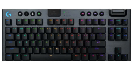 Bàn phím cơ Logitech G915 X LightSpeed TKL Black Low Profile Tactile switch