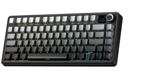 Bàn phím cơ AULA F75 MAX Black Gradient Reaper switch