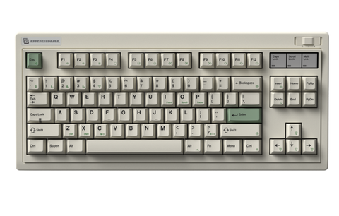 Bàn phím cơ FL-Esports OG87 Classic White 3 Mode Kailh Cool Mint V2 switch