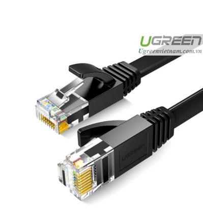 Cáp dữ liệu dạng dẹt nối mạng CAT6 truyền dữ liệu giữa các máy tính dài 0,5M Ugreen ( 50172)