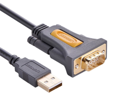 Cáp USB to Com RS232 dài 1,5m chính hãng Ugreen 20211 cao cấp