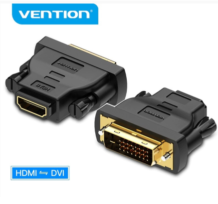 Đầu chuyển HDMI to DVI /DVI to HDMI (HDMI Cable ) Vention ECDB0
