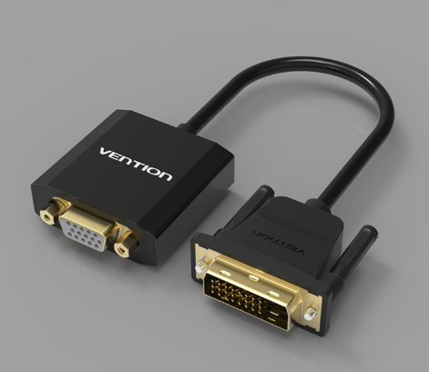 Cáp chuyển đổi Vention DVI 24+1 ra VGA EBABB