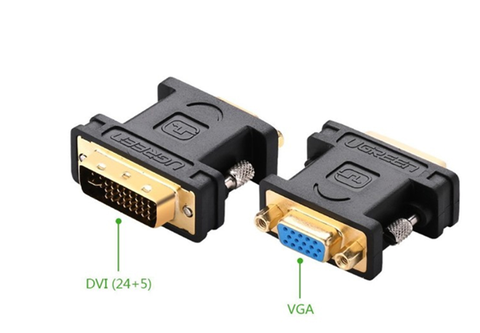 Đầu chuyển đổi DVI 24+5 to VGA chính hãng Ugreen 20122 cao cấp