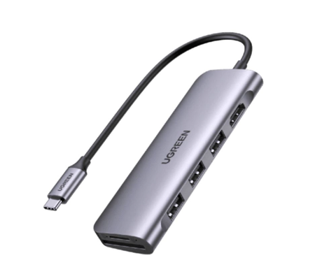 Bộ chuyển đổi USB Type-C sang HDMI USB 3.0 và đọc thẻ Ugreen ( 70410)