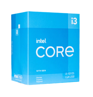 CPU Intel Core i3 10105 (Intel LGA1200 - 4 Core - 8 Thread - Base 3.7Ghz - Turbo 4.4Ghz - Cache 6MB)
