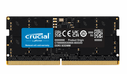 Ram laptop Crucial 32GB DDR5 bus 5600 (CT32G56C46S5)